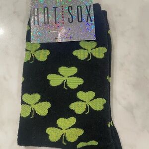 Hot Sox Four Leaf Clover Socks